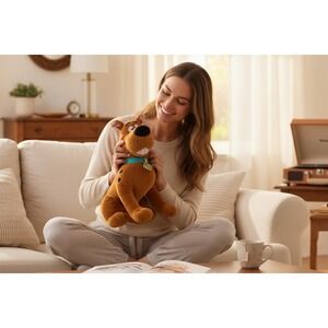 Scooby Doo Plush Dog Stuffed Animal Collectible Kids Toy Cartoon Character 16"